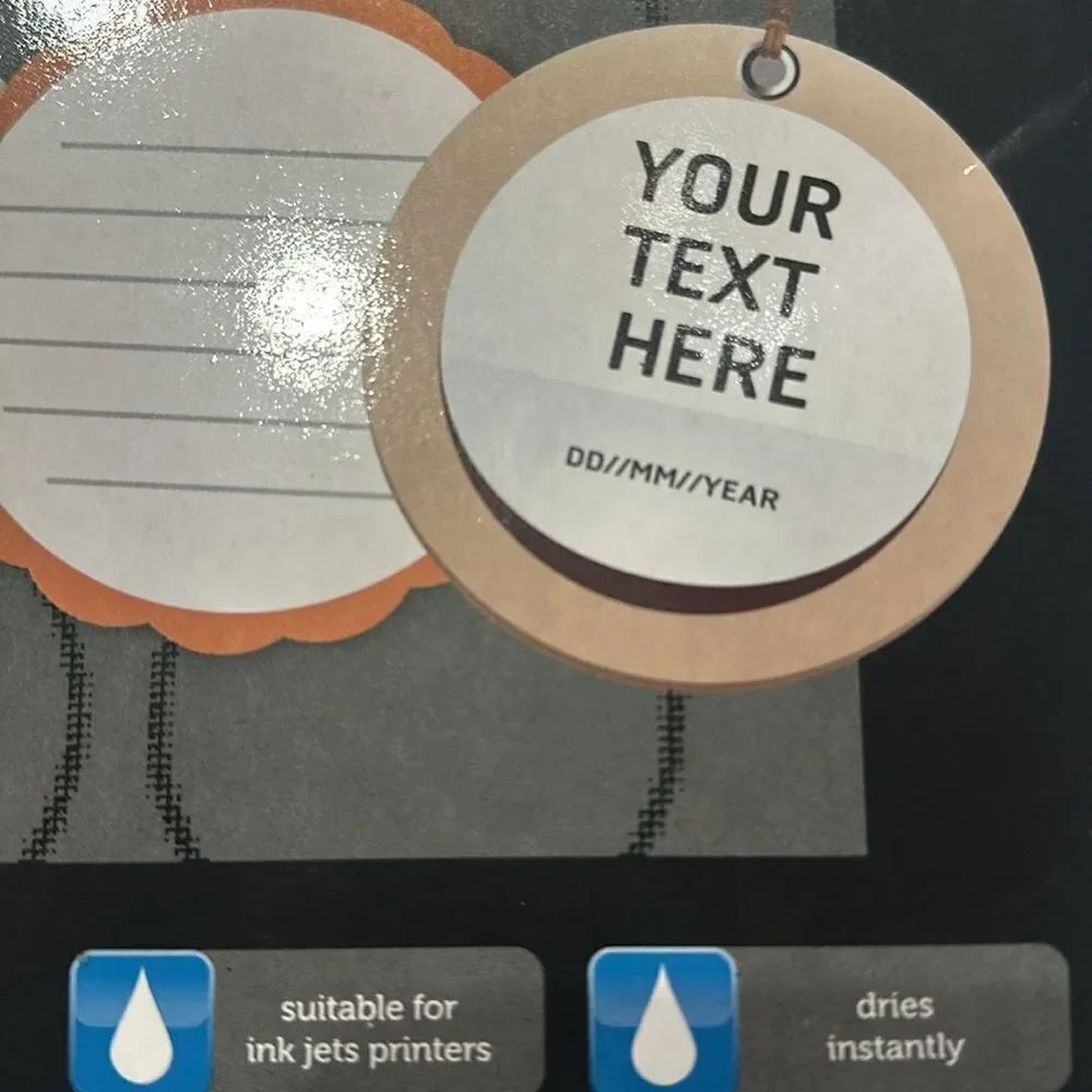 Polaroid Round Adhesive Labels! - Picture 4 of 4